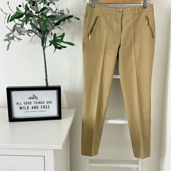 Michael Kors Basics Women's Khaki Dress Pants Size 4